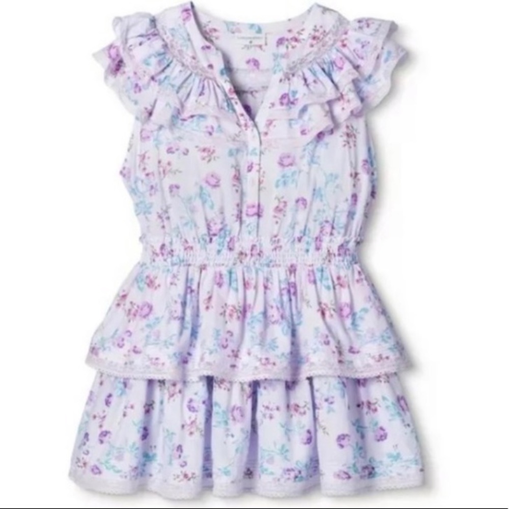 LoveShackFancy x Target purple floral dress